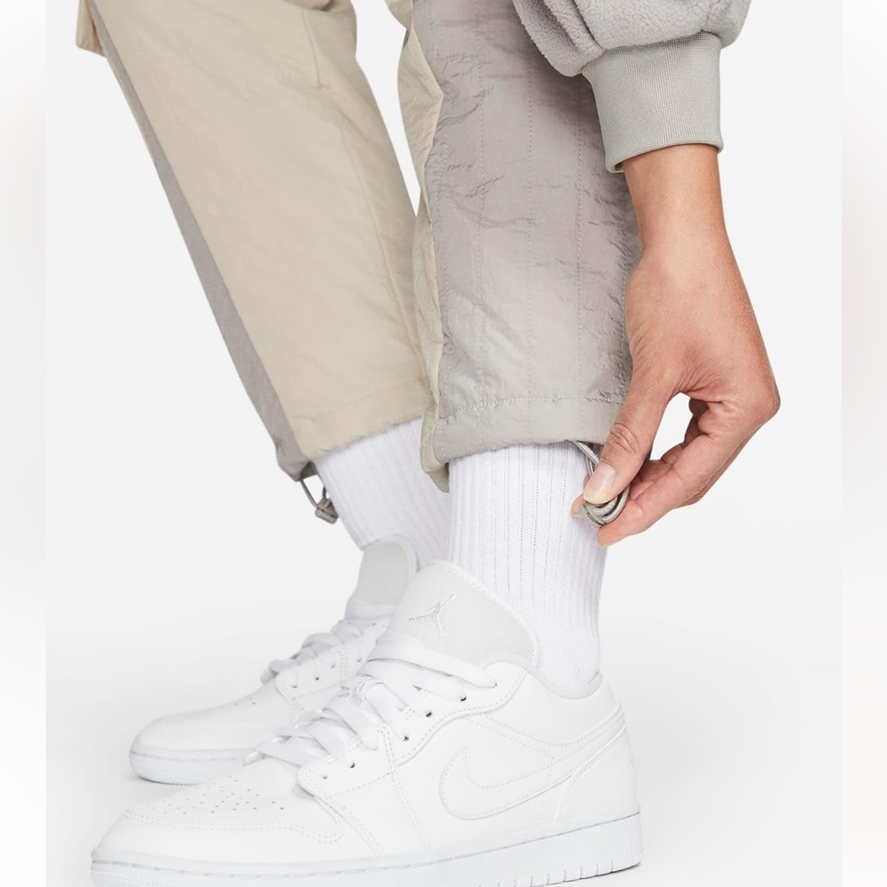Jordan Women's‎ Cream and Gray Track Pants - Picture 6 of 10